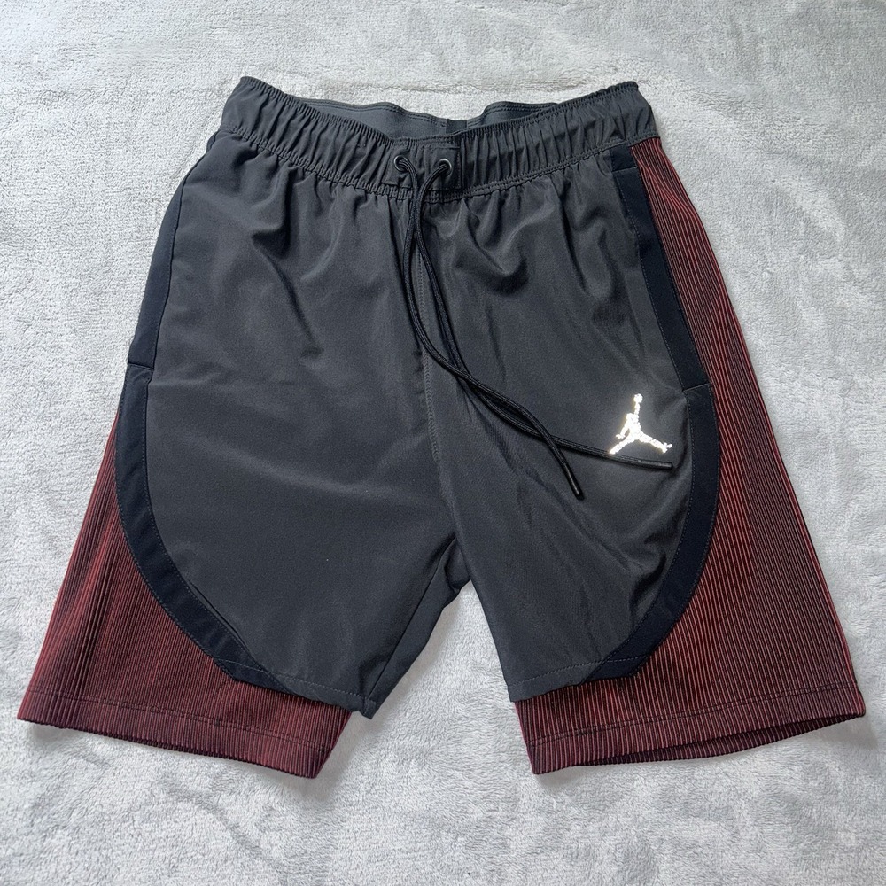 Nike Jordan Athletic Shorts Dri-Fit Sport Statement DM1829-045 $75 Men's Size S